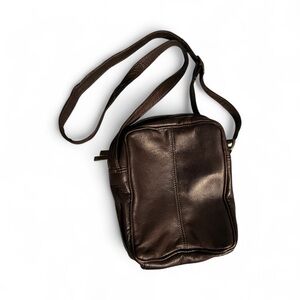 Brown Leather unisex Bag